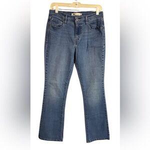 Levi's Blue Boot Cut Jeans Classic Denim Style